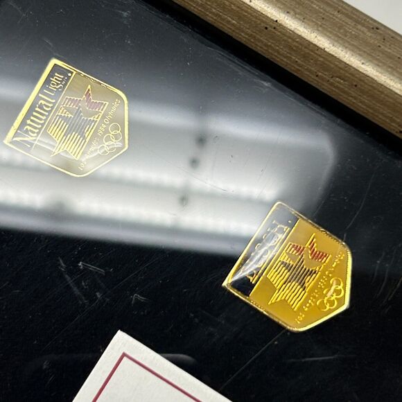 Vintage 1984 Olympic Collector Set Lapel Pins Anheuser Busch Beer Los Angeles - Picture 12 of 15